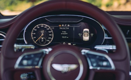 2020 Bentley Continental GT V8 Convertible Digital Instrument Cluster Wallpapers 450x275 (79)