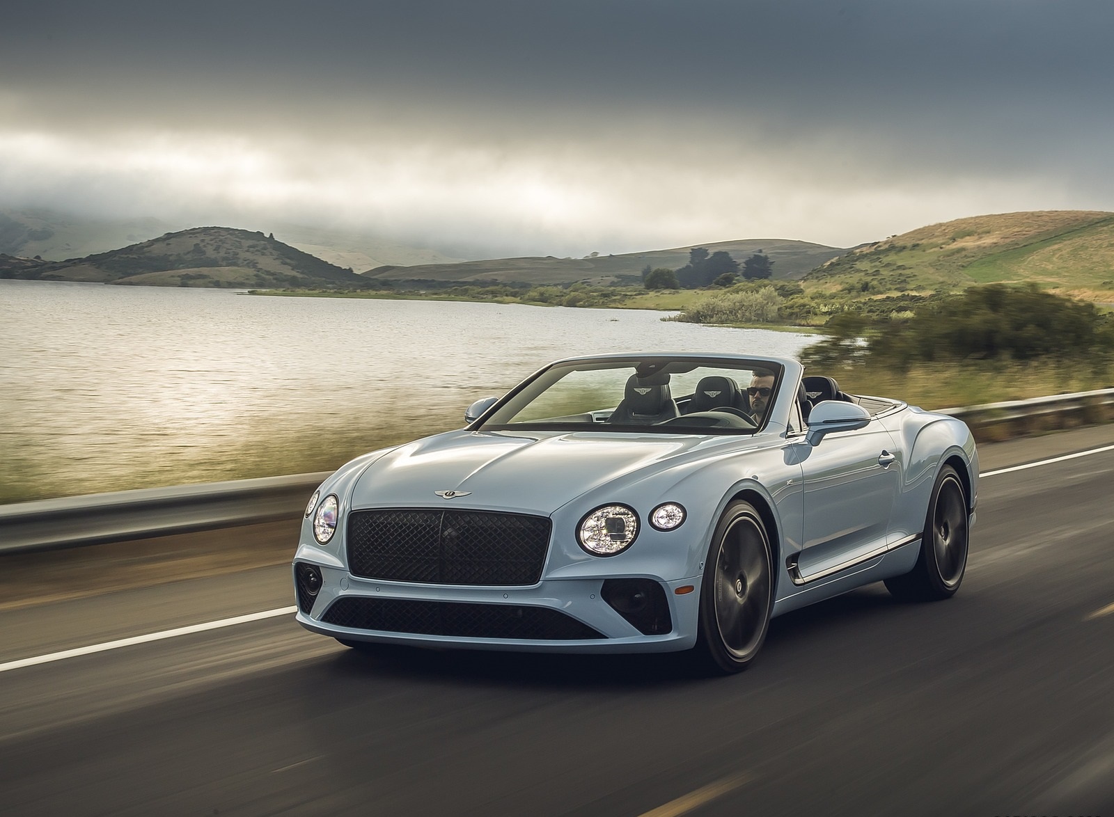 2020 Bentley Continental GT V8 Convertible Front Three-Quarter Wallpapers (1)