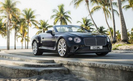 2020 Bentley Continental GT V8 Convertible Front Three-Quarter Wallpapers 450x275 (102)