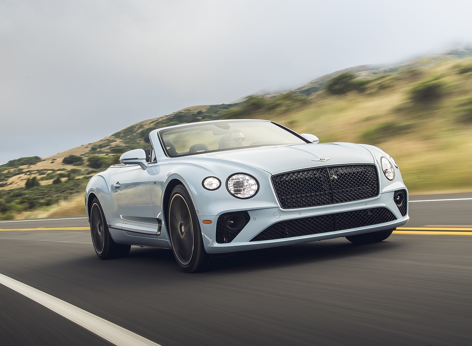 2020 Bentley Continental GT V8 Convertible Front Three-Quarter Wallpapers (3)