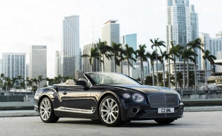 2020 Bentley Continental GT V8 Convertible Front Three-Quarter Wallpapers 450x275 (101)