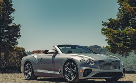 2020 Bentley Continental GT V8 Convertible Front Three-Quarter Wallpapers 450x275 (44)
