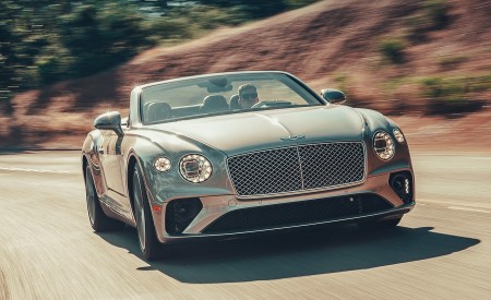 2020 Bentley Continental GT V8 Convertible Front Three-Quarter Wallpapers 450x275 (35)