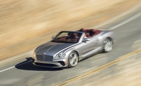 2020 Bentley Continental GT V8 Convertible Front Three-Quarter Wallpapers 450x275 (19)