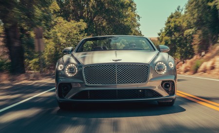 2020 Bentley Continental GT V8 Convertible Front Wallpapers 450x275 (36)