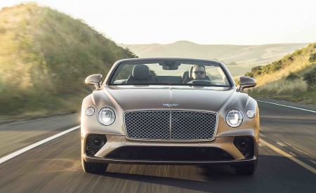 2020 Bentley Continental GT V8 Convertible Front Wallpapers 450x275 (56)