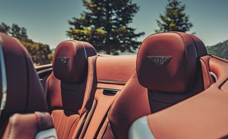 2020 Bentley Continental GT V8 Convertible Interior Seats Wallpapers 450x275 (82)