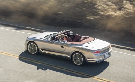 2020 Bentley Continental GT V8 Convertible Rear Three-Quarter Wallpapers 450x275 (22)