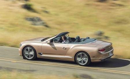 2020 Bentley Continental GT V8 Convertible Rear Three-Quarter Wallpapers 450x275 (60)
