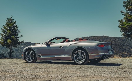 2020 Bentley Continental GT V8 Convertible Rear Three-Quarter Wallpapers 450x275 (46)