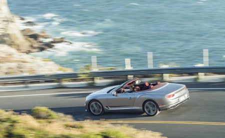 2020 Bentley Continental GT V8 Convertible Rear Three-Quarter Wallpapers 450x275 (10)