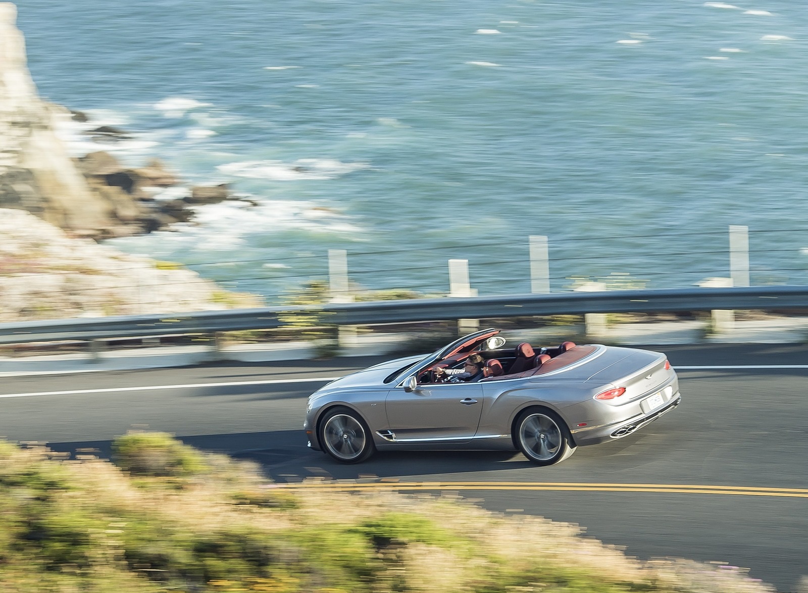 2020 Bentley Continental GT V8 Convertible Rear Three-Quarter Wallpapers (10)