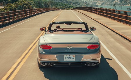 2020 Bentley Continental GT V8 Convertible Rear Wallpapers 450x275 (41)