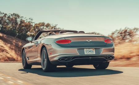 2020 Bentley Continental GT V8 Convertible Rear Wallpapers 450x275 (43)