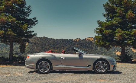 2020 Bentley Continental GT V8 Convertible Side Wallpapers 450x275 (26)