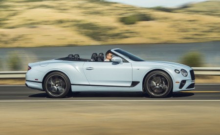 2020 Bentley Continental GT V8 Convertible Side Wallpapers 450x275 (8)