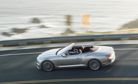 2020 Bentley Continental GT V8 Convertible Side Wallpapers 450x275 (28)