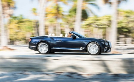 2020 Bentley Continental GT V8 Convertible Side Wallpapers 450x275 (99)