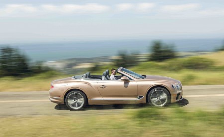 2020 Bentley Continental GT V8 Convertible Side Wallpapers 450x275 (63)