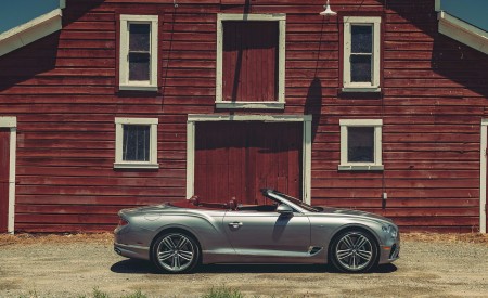 2020 Bentley Continental GT V8 Convertible Side Wallpapers 450x275 (47)