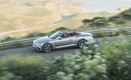 2020 Bentley Continental GT V8 Convertible Side Wallpapers 450x275 (6)