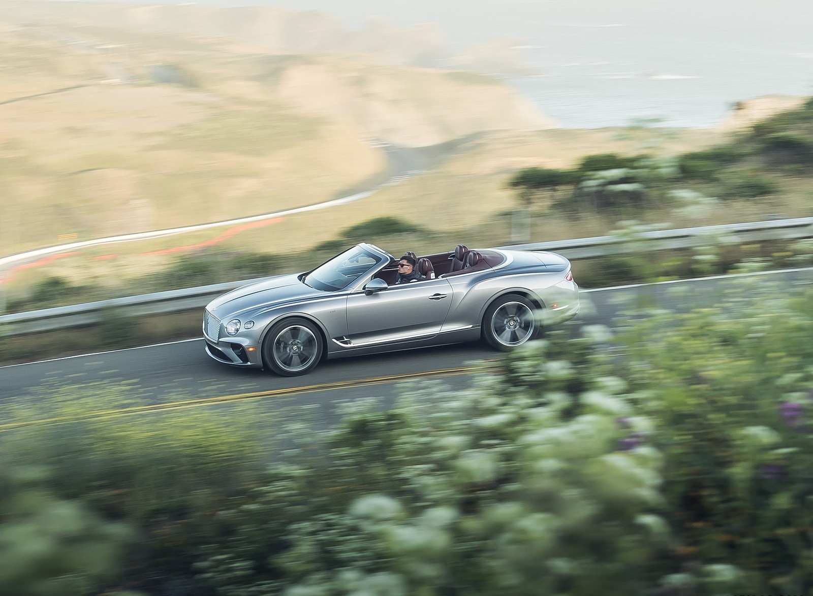 2020 Bentley Continental GT V8 Convertible Side Wallpapers (6)