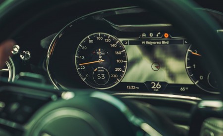 2020 Bentley Continental GT V8 Coupe Digital Instrument Cluster Wallpapers 450x275 (97)