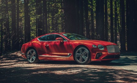 2020 Bentley Continental GT V8 Coupe Front Three-Quarter Wallpapers 450x275 (9)