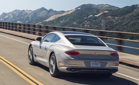 2020 Bentley Continental GT V8 Coupe Rear Three-Quarter Wallpapers 450x275 (35)