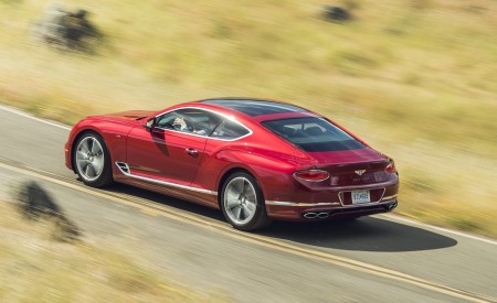 2020 Bentley Continental GT V8 Coupe Rear Three-Quarter Wallpapers 450x275 (13)