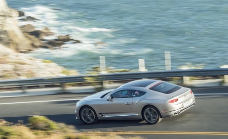 2020 Bentley Continental GT V8 Coupe Rear Three-Quarter Wallpapers 450x275 (37)