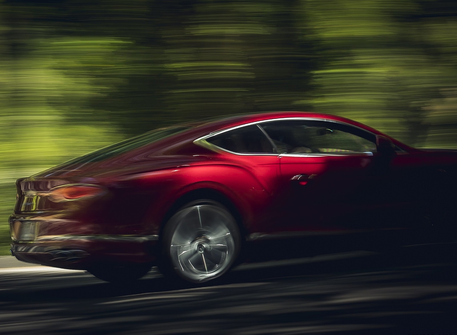 2020 Bentley Continental GT V8 Coupe Rear Three-Quarter Wallpapers (14)
