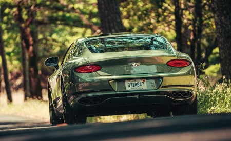 2020 Bentley Continental GT V8 Coupe Rear Wallpapers 450x275 (67)