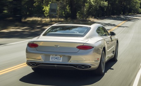 2020 Bentley Continental GT V8 Coupe Rear Wallpapers 450x275 (38)