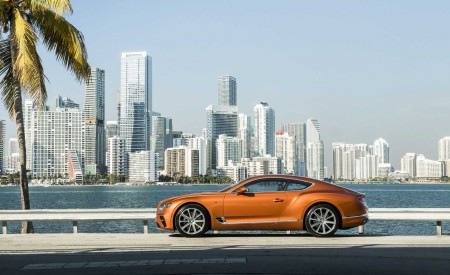 2020 Bentley Continental GT V8 Coupe Side Wallpapers 450x275 (128)