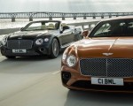 2020 Bentley Continental GT V8 Coupe and 2020 Bentley Continental GT V8 Convertible Front Three-Quarter Wallpapers 150x120
