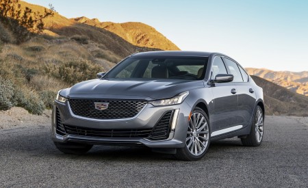 2020 Cadillac CT5 Premium Luxury Front Three-Quarter Wallpapers 450x275 (4)