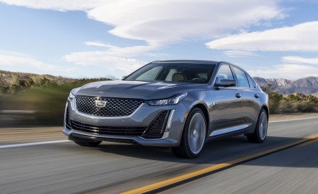 2020 Cadillac CT5 Premium Luxury Front Three-Quarter Wallpapers 450x275 (2)