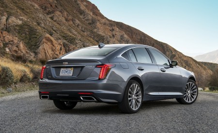 2020 Cadillac CT5 Premium Luxury Rear Three-Quarter Wallpapers 450x275 (7)
