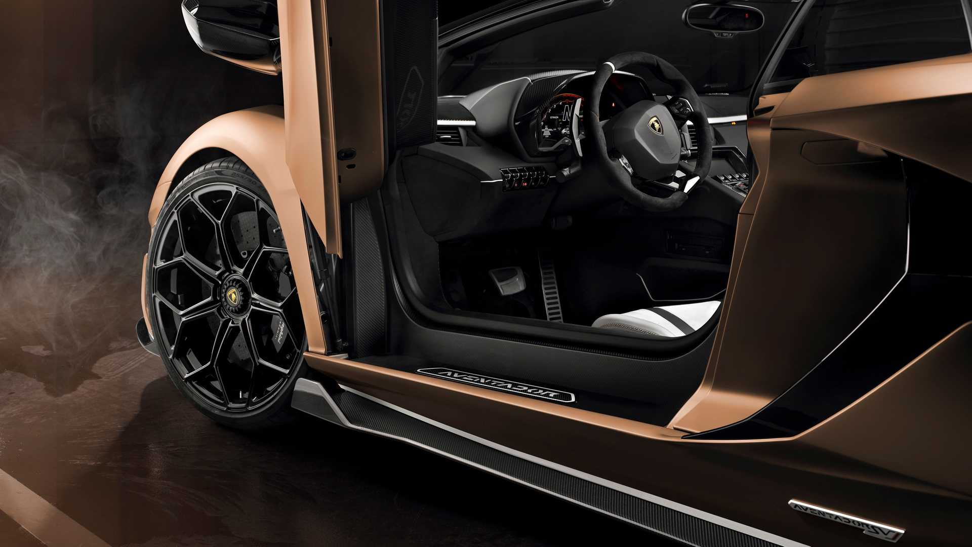 2020 Lamborghini Aventador SVJ Roadster Interior Seats Wallpapers #18 of 35