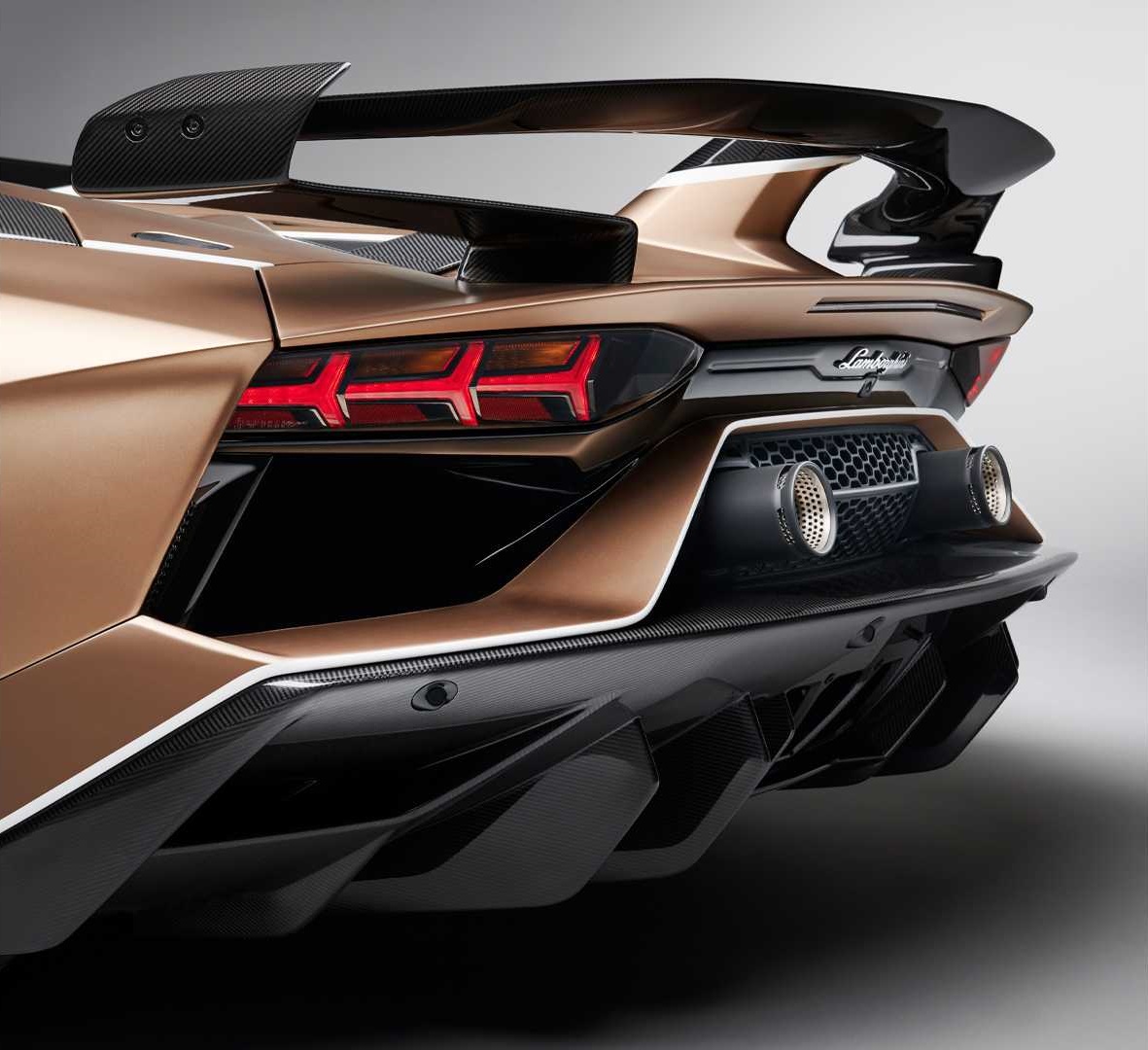 2020 Lamborghini Aventador SVJ Roadster Rear Bumper Wallpapers #35 of 35