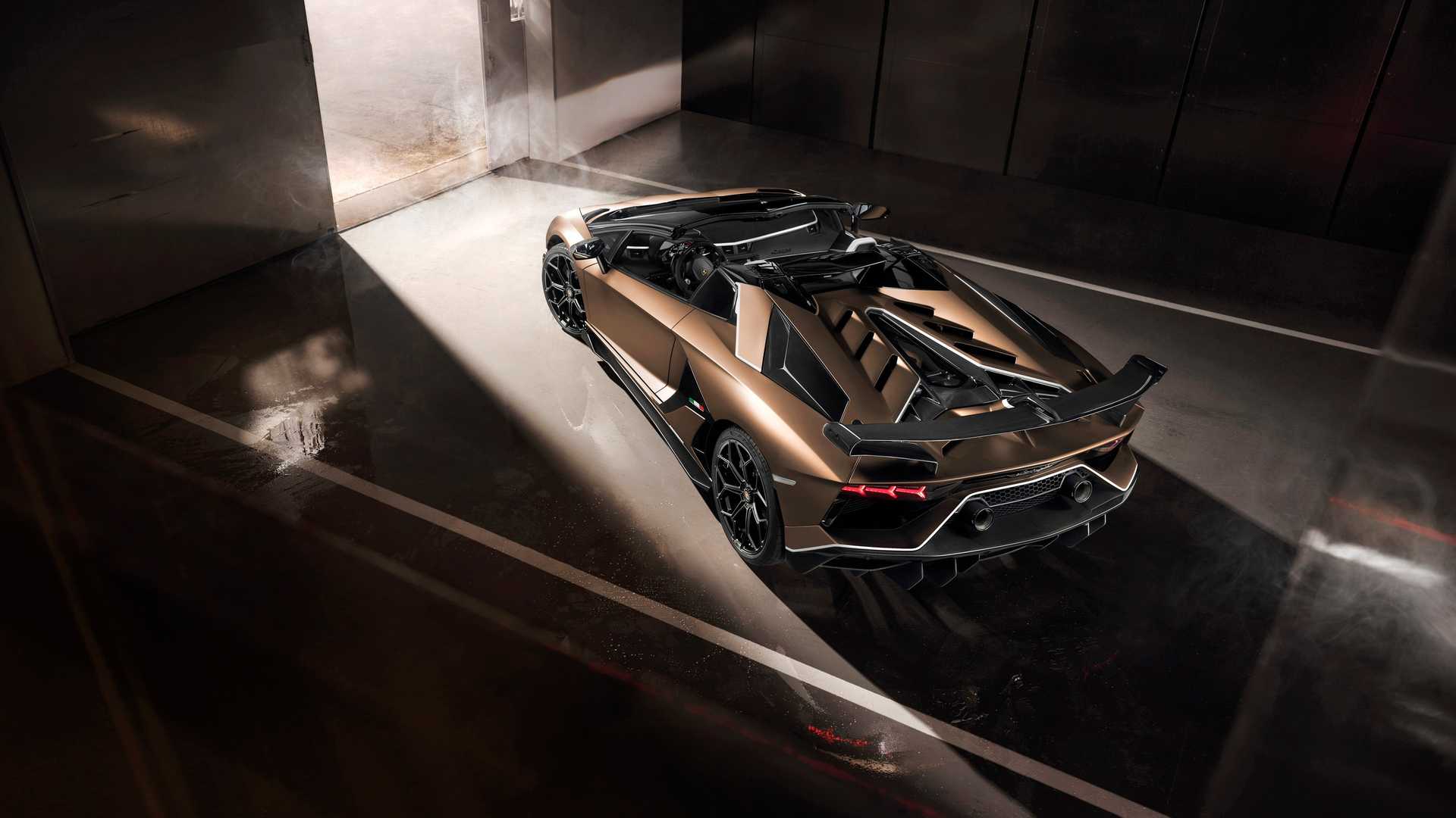 2020 Lamborghini Aventador SVJ Roadster Rear Wallpapers #4 of 35