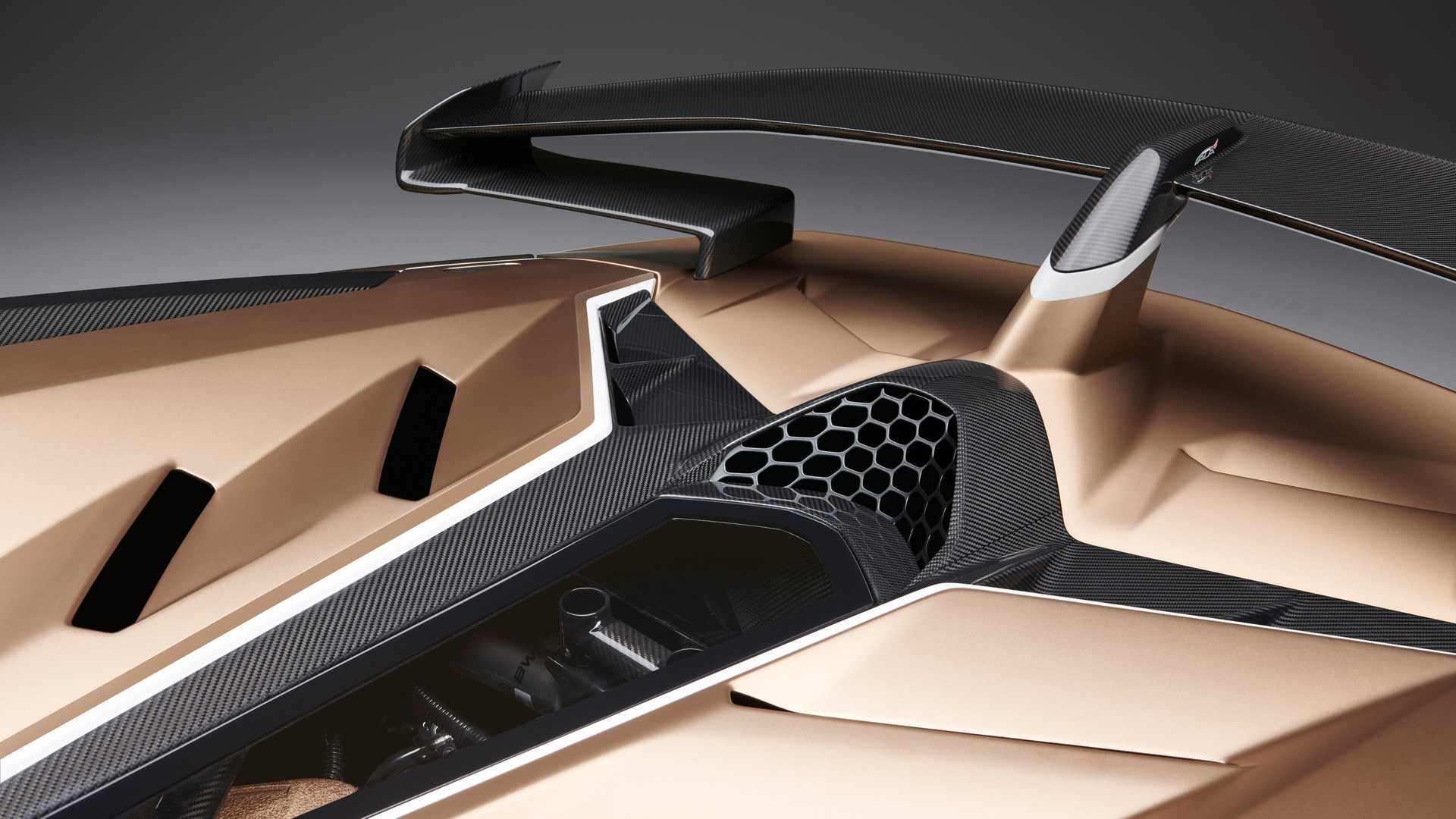 2020 Lamborghini Aventador SVJ Roadster Spoiler Wallpapers #22 of 35
