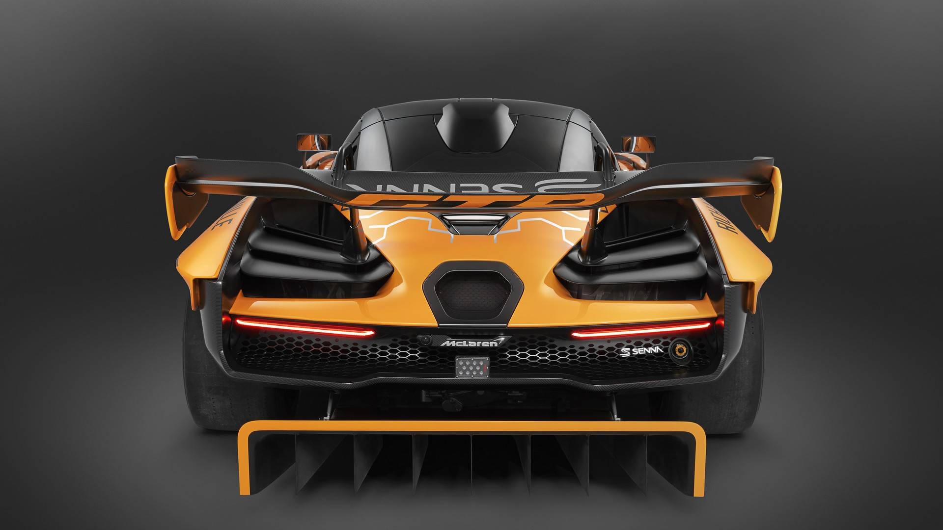 2020 McLaren Senna GTR Rear Wallpapers #11 of 19