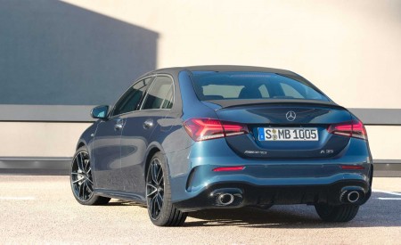 2020 Mercedes-AMG A 35 Sedan Rear Wallpapers 450x275 (88)
