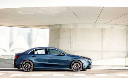 2020 Mercedes-AMG A 35 Sedan Side Wallpapers 450x275 (89)