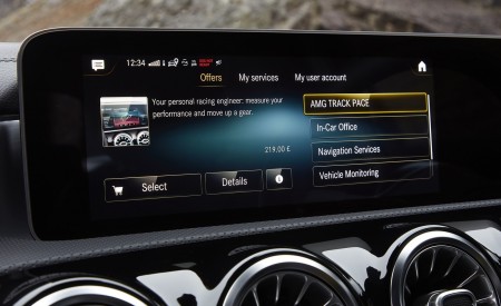 2020 Mercedes-AMG A 35 Sedan (UK-Spec) Central Console Wallpapers 450x275 (64)