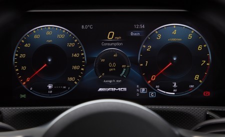 2020 Mercedes-AMG A 35 Sedan (UK-Spec) Digital Instrument Cluster Wallpapers 450x275 (51)