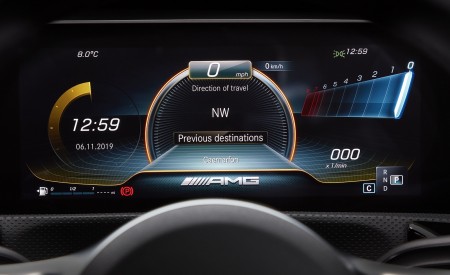2020 Mercedes-AMG A 35 Sedan (UK-Spec) Digital Instrument Cluster Wallpapers 450x275 (59)