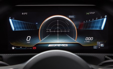 2020 Mercedes-AMG A 35 Sedan (UK-Spec) Digital Instrument Cluster Wallpapers 450x275 (57)